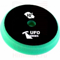 H7 893380 UFO полировальник зеленый жесткий  на липучке 150х25мм