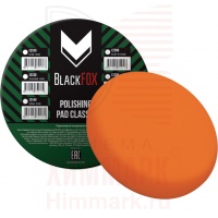 BlackFox 12335 полировальник поролоновый на липучке Classic универсальный оранжевый 150х25мм