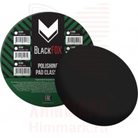 BlackFox 12340 полировальник поролоновый на липучке Classic мягкий черный 150х25мм