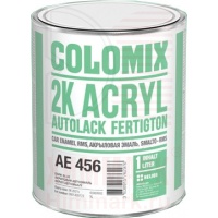 COLOMIX 2К акриловая эмаль черная 601