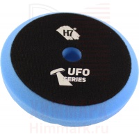 H7 893397 UFO полировальник синий рельефный полужесткий на липучке 150х25мм