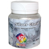 H7 893755 Silver Glass Flake пигмент эффектный порошковый Miracle
