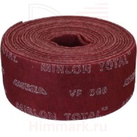 MIRKA Mirlon Total скотч-брайт красный 0,115x10м P360 (рулон)