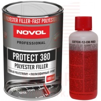 NOVOL Protect 380 грунт полиэфирный оливковый (0,8л+0,08л)
