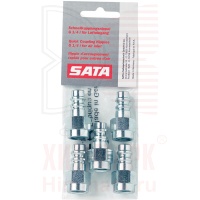 SATA 6981 комплект стальных ниппелей для быстрого разъема