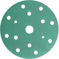 SUNMIGHT шлиф. круг зелёный 150мм 15 отв. Р1500