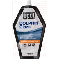 U-POL жидкая самовыравнивающаяся шпатлевка DOLPHIN Glaze лазурная (узкое горлышко) (0714)