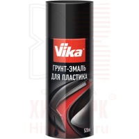 VIKA грунт-эмаль для пластика белая RAL 9003 аэрозоль