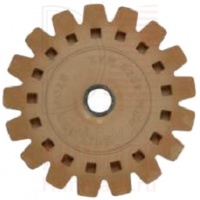 WiederKraft G-126 диск-резинка для удаления остатков клея, рифленый 86мм