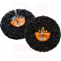 Русский_Мастер РМ-52206 круг для снятия ржавчины на шпинделе 6мм черный d=100мм