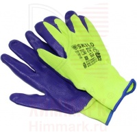 Русский_Мастер РМ-70730 перчатки нейлон с фиолетовым нитрилом